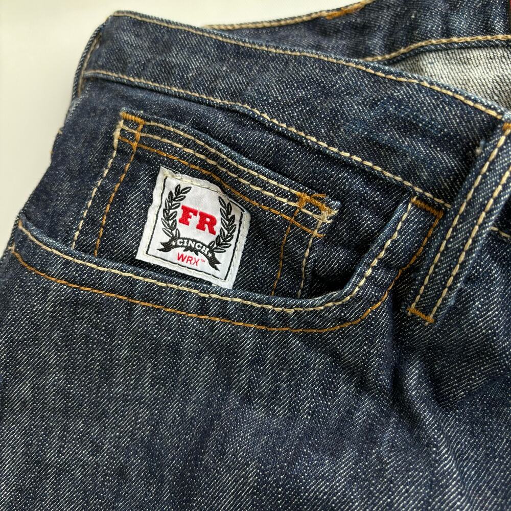 CINCH MENS WRX FR FLAME RESISTANT JEANS SIZE 40x30 BOOT CUT HEAVY DUTY WESTERN - Picture 8 of 15